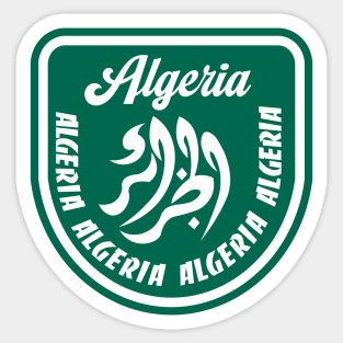 Algeria (dzair) Sticker